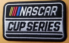 Embroidered NASCAR CUP SERIES Patch approx 2.5x3.75"