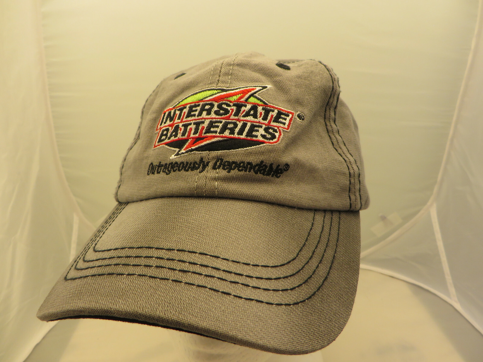 Interstate Batteries baseball cap hat adjustable v - image 2