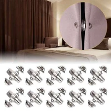 10 Pairs Magnetic Buckle Curtain Clips Nail Free Button Anti-Light Leakage Decor