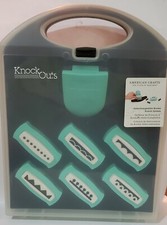 Knock Outs American Crafts Interchangeable Border Punch System