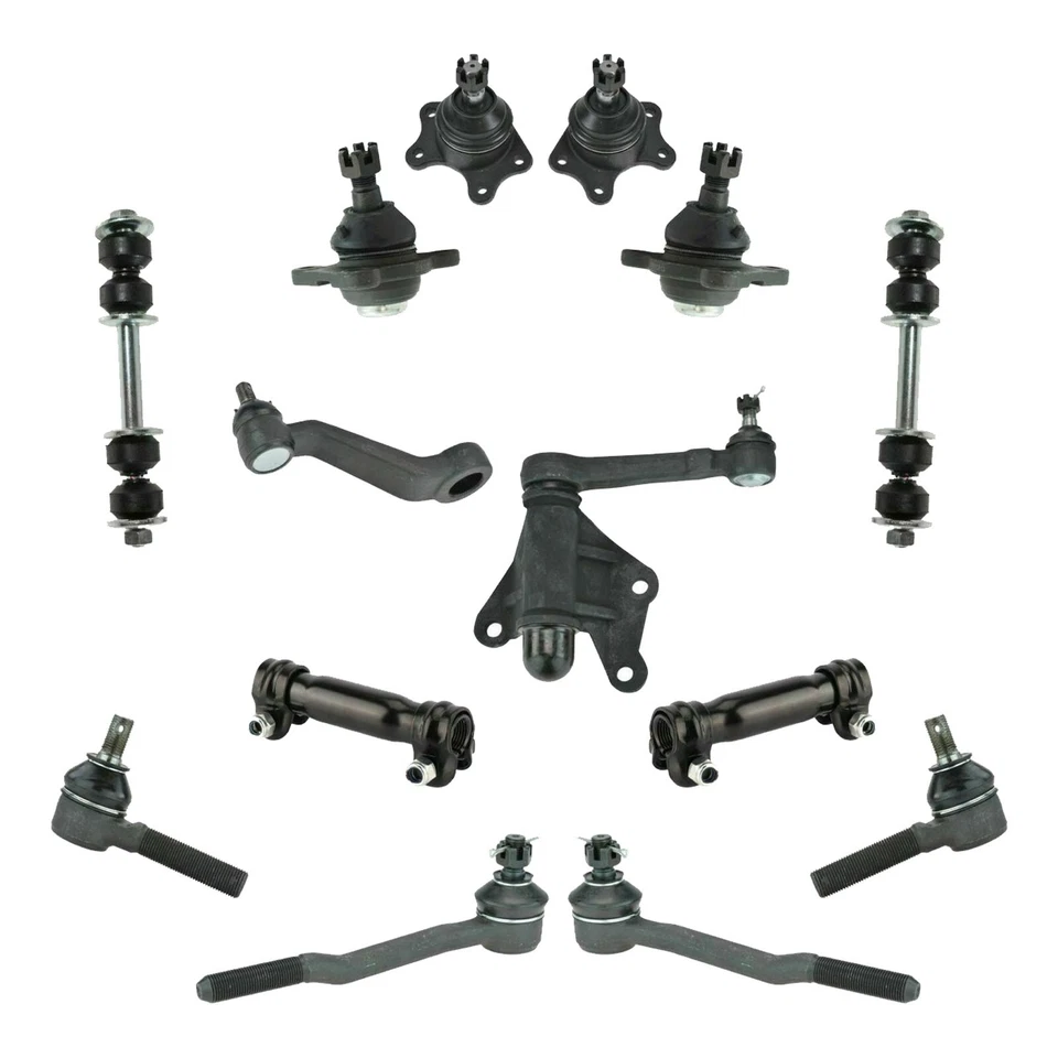 TRQ New Front Steering & Suspension Kit 14pc For 1986-1989 Toyota 4Runner Pickup - Image 2 of 4