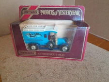 MATCHBOX MODEL OF YESTERYEAR Y-25 1910 RENAULT TYPE AG EAGLE PENCIL CO.