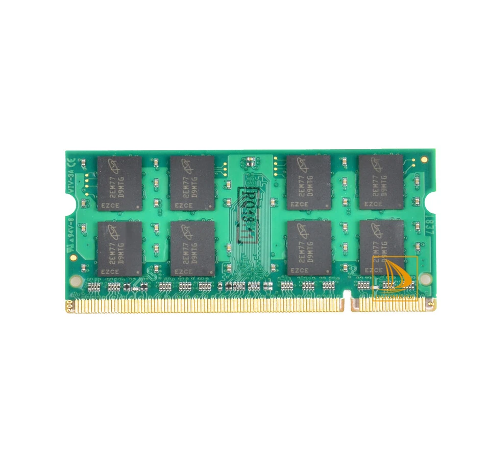Crucial 4GB 2RX8 PC2-6400 DDR2-800MHz DDR2 200pin SODIMM memoria portátil - Imagen 4 de 4