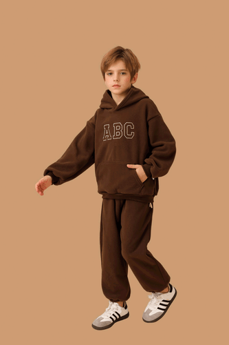 Tracksuit Set Printed Hoodie Kids Girl Boy Tops Sports Pants Outfits Clothes AU - Picture 2 of 22