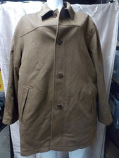 Womens Rainforest Brown Pea Coat Large