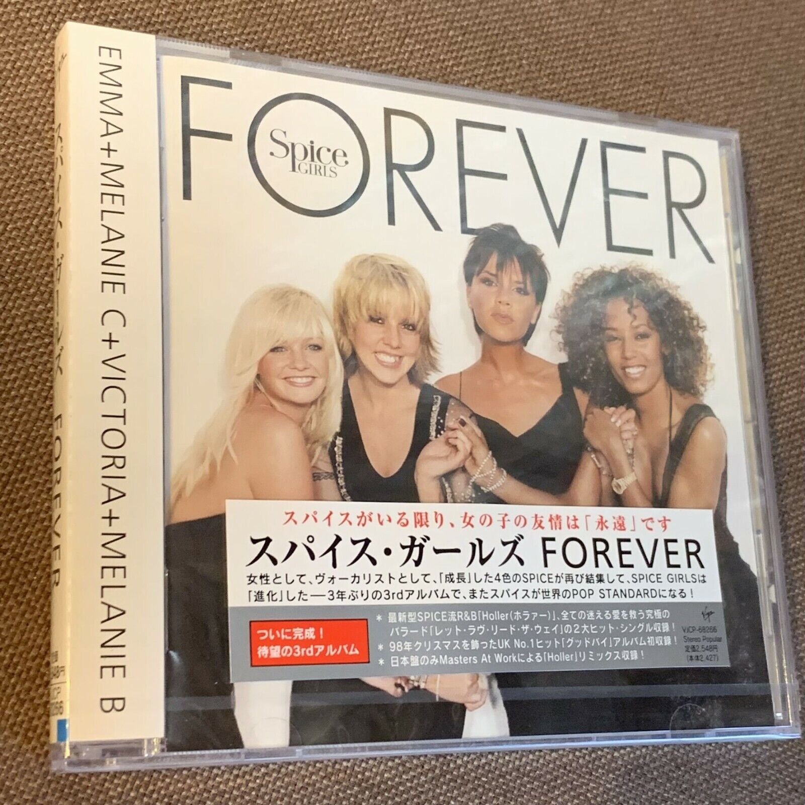 Sealed SPICE GIRLS Forever+1 JAPAN CD VJCP-68266 w/ OBI +PROMO