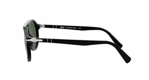 Persol 0PO3235S 95/31 Black/Green Sunglasses - Picture 3 of 4