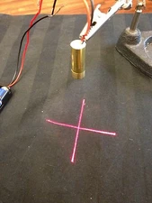 cross x line 650nm 6mm 3V 5mW mini Laser Diode Module Head WL Red a1