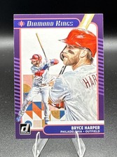 2021 Panini Donruss Optic Bryce Harper Holo Prizm Diamond Kings No. 18