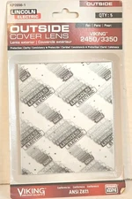 Lincoln Electric KP2898-1 Welding Helmet Outside Clear Lens 5Pack 750S 2450/3350