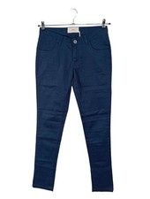 SKUNKFUNK Röhrenhose Damen Hose Gr. DE 36 blau Casual-Look