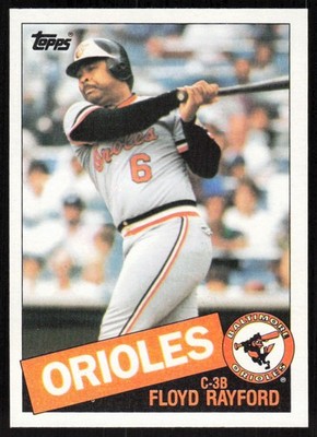 1985 Topps #341 Floyd Rayford