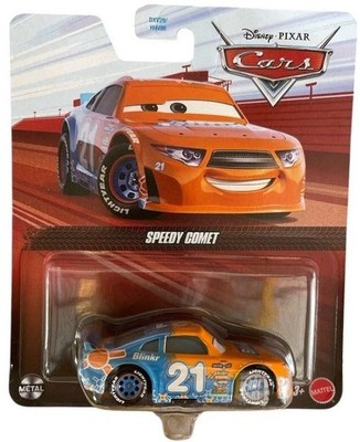 SPEEDY COMET #21 Blinkr Piston Cup Disney Cars Mattel Auto 1:55 Vehicle