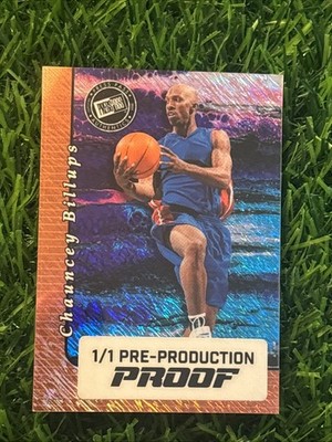 2024 Leaf Collective Proof '00 Press Pass Shimmer Chauncey Billups (1/1)