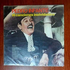 Pedro Infante  16 Canciones Inolvidables 1983 Vinyl LP Latin Ranchera Peerless