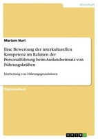 Mariam Nuri | Eine Bewertung Der Interkulturellen Kompetenz Im Rahmen Der...