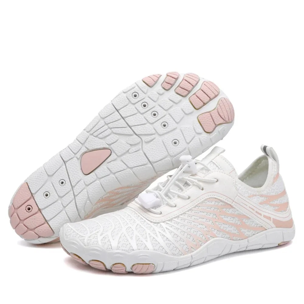 Womens Barefoot Shoes Wide Fit Waterproof Non Slip Gym Beach Breathable Trainers
Opens in a new wind