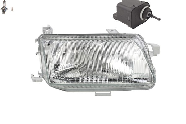 Scheinwerfer Passend FüR Opel Astra F 09/1994 -09/98 Rechts Leucht. + Stellmotor-image