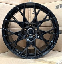 18" SEAT LEON 2005-2026 GLOSS BLACK RS3-2025 DESIGN 8J ALLOY WHEELS X4