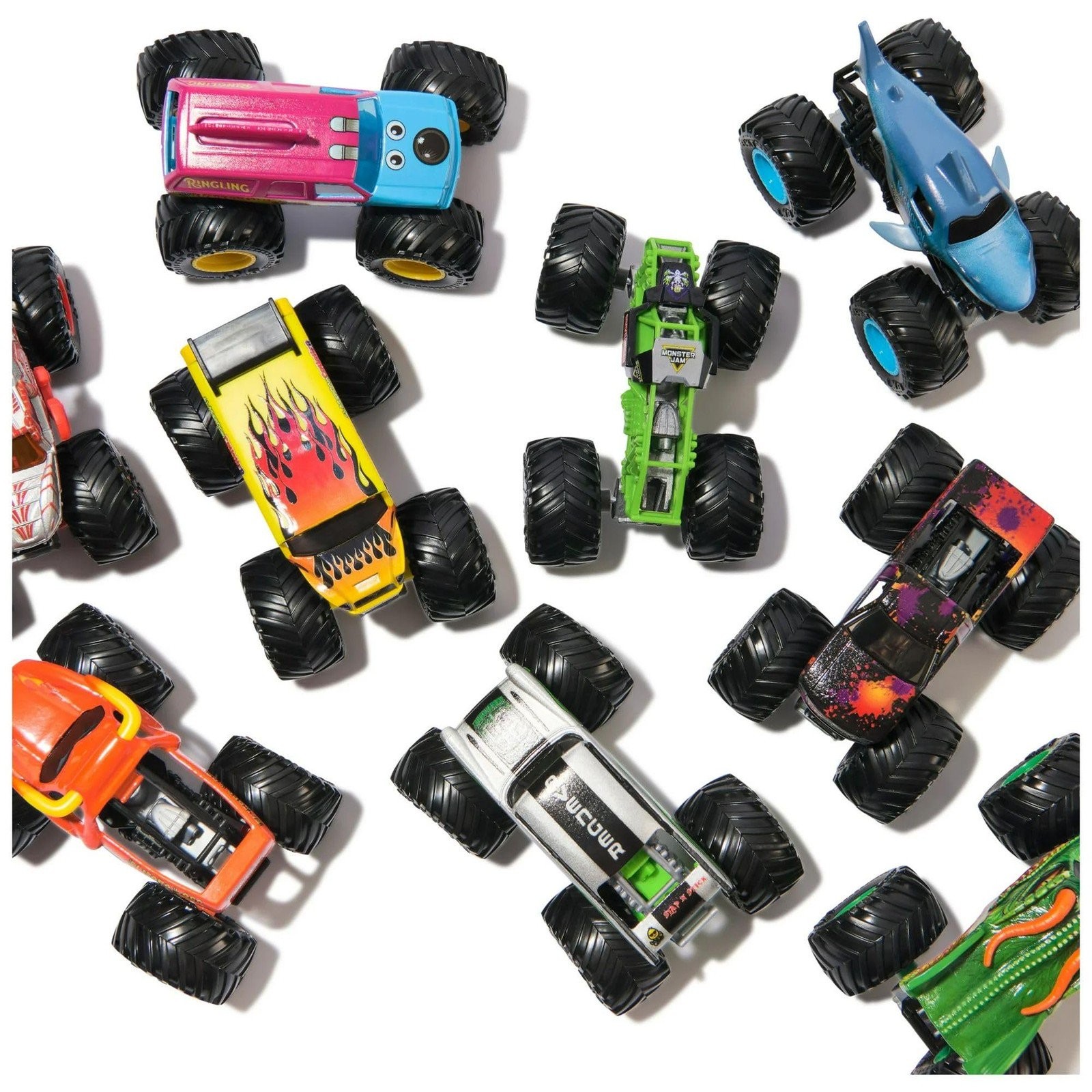 Monster Jam 2025 Ringling Bailey Circuit 1:64 Die-Cast Monster Truck, Series 44