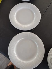 (2) Lynn's China Palace Solitas Dinner Plate 10.25" Set Of 2