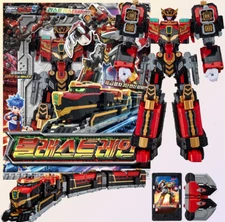 Metal Cardbot BlastRain Diesel Train Transformer Robot Toy 2025 Korean Animation