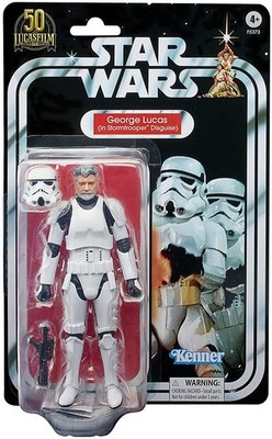 Star Wars The Black Series   George Lucas (Stormtrooper Disguise) 50th NEU OVP