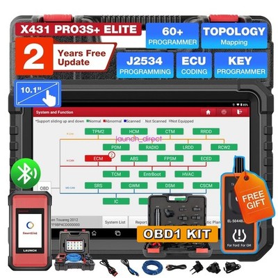 2026 LAUNCH X431 PRO3S V+ ELITE Pro 5 Diagnostic Tool J2534 Programming Coding