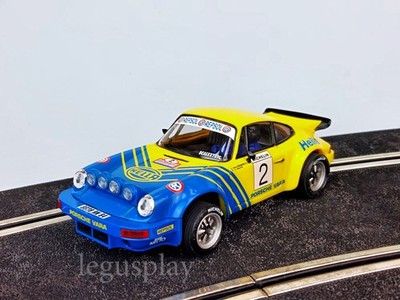 Slot Car Scalextric Altaya Porsche CARRERA RS XIV Rally Von Orense B.Fernandez