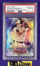 2023 Topps Stars Of The MLB Chrome Gunnar Henderson RC #SMLB-37 PSA 10