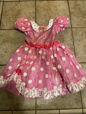 Disney Store Minnie Mouse Costume Dress, Size 5/6