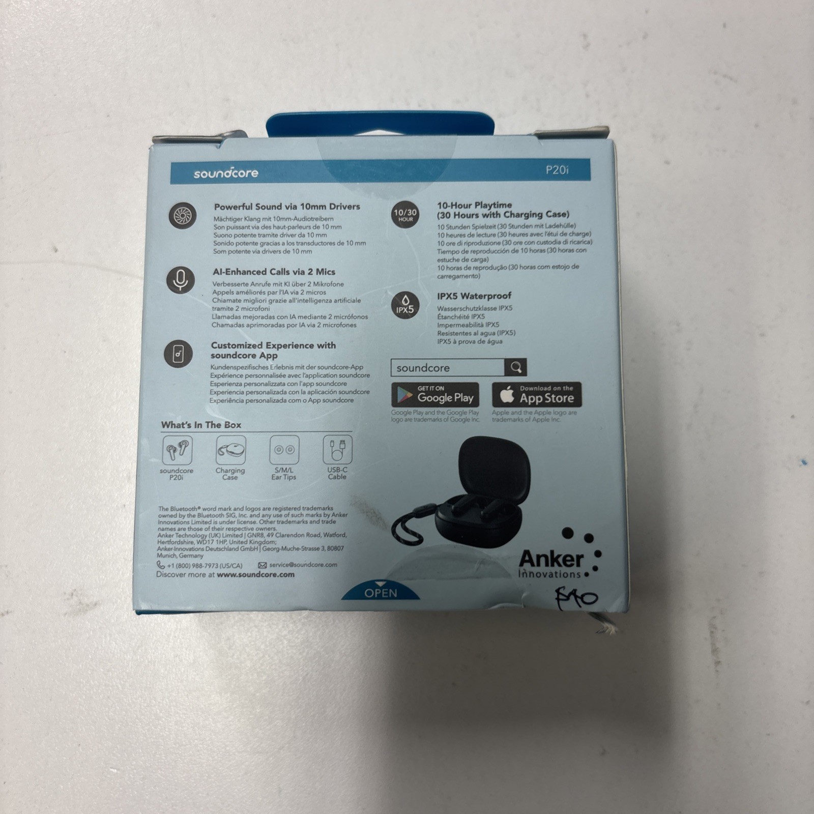 Anker Soundcore Life Note C True Wireless Earbuds - Black for sale ...
