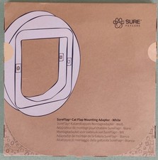 SureFlap Cat Flap Mounting Adaptor White Damaged Packaging