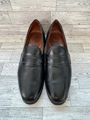 Allen Edmonds Sheridan Shoes Mens Size 11.5 Black Leather  display picture 1
