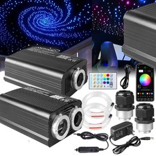 500-1200X Fiber Optics RBGW Home Car Headliner Star Light kit Ceiling Lights