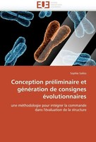 Tbd | Conception PréLiminaire Et GéNéRation De Consignes éVolutionnaires | Buch