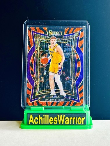 2024-25 Panini Select Basketball Dalton Knecht Concourse Tiger Stripes Prizm SSP - Bild 1 von 2