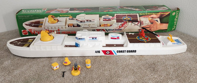Mattel Vertibird Coast Guard Rescue Ship**Great Flying, Clean**
