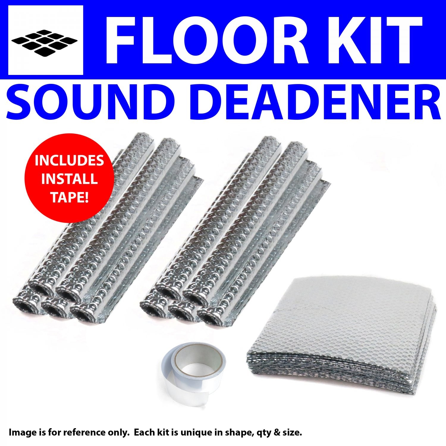 Heat & Sound Barrier 2005+ Ford GT40 Floor Pro Kit Seam Tape