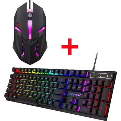 104 Tasten Hintergrundbeleuchtung Mechanische Tastatur Kabelgebunden Gaming Tastatur Wasserdicht Leuchtend