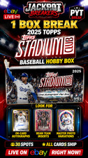 #1165 PYT 2025 Topps Stadium Club Baseball Hobby Box Break - Pick Your Team!