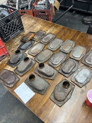 Detroit Diesel End Plates Blower Lot Of 19