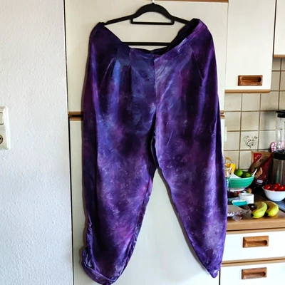 Hosenanzug reine Seide mit 3 verschiedenen Oberteilen Hose Gr42 Obert. Gr. 46 - Bild 1 von 4