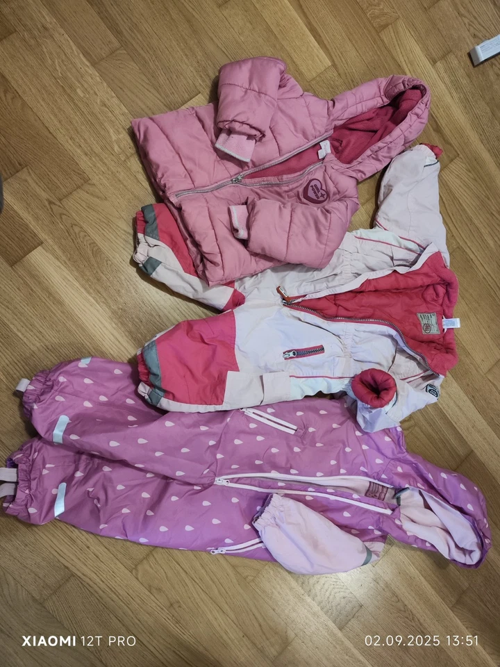 Mädchen Schneeanzug/ Winterjacke 86/92