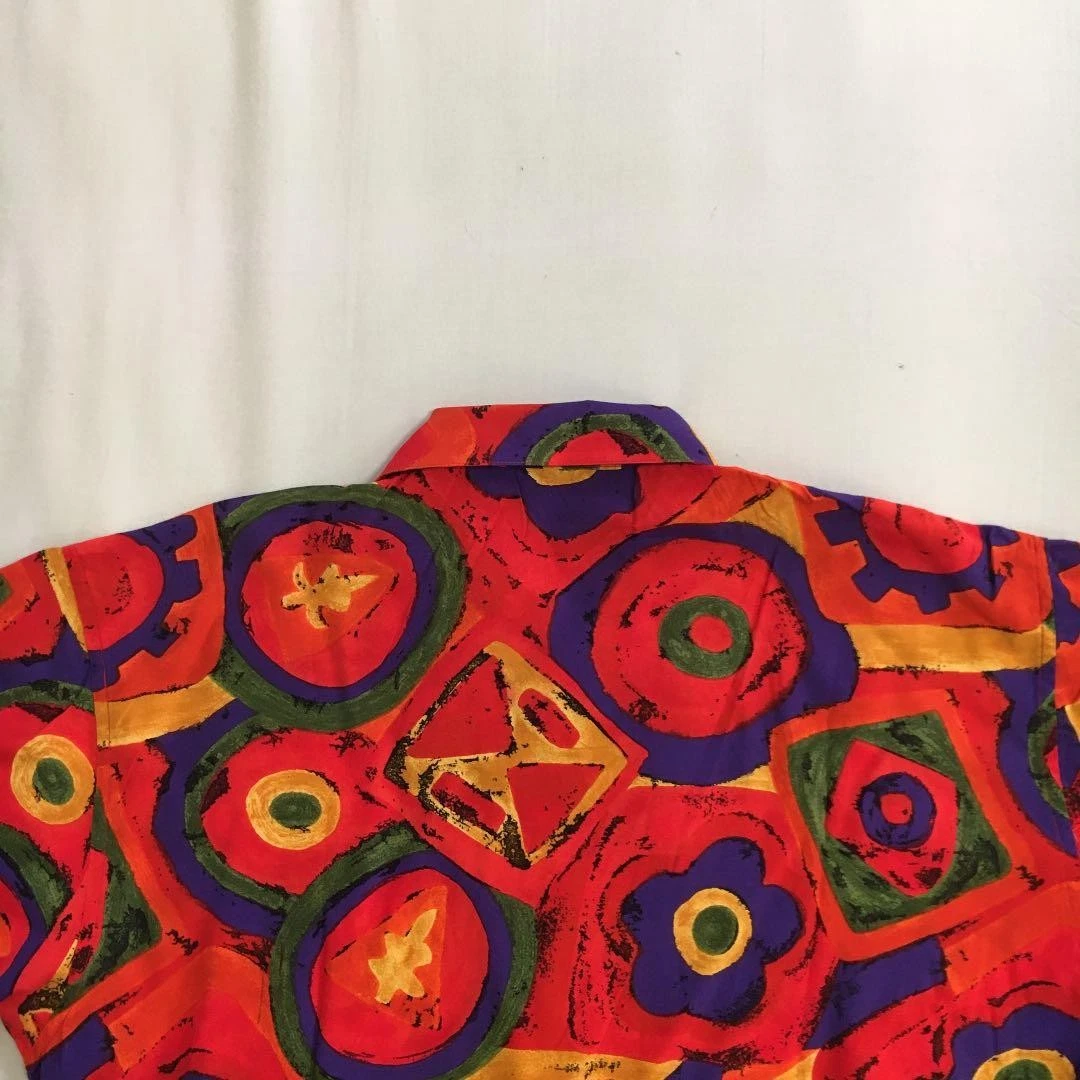 Vestopia Aloha Shirt Rayon 100% Size M Men's Fashion Top image 7