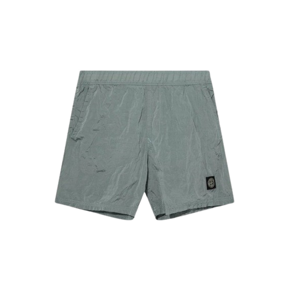 Stone Island Nylon Metal Swimming Trunk Sky Blue 23SS Men Official