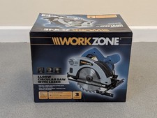 WorkZone 1400W Circular Saw with Laser Guide 185mm TCT Blade - Brand New Sealed