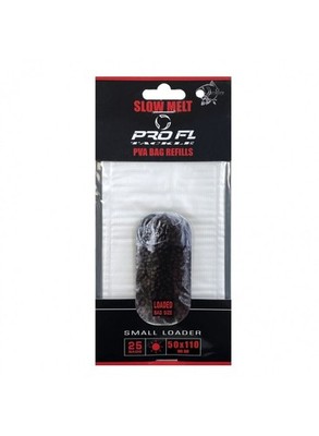 Pro FL Slow Dissolve PVA Bags 5x11cm Carp Fishing Pack of 25