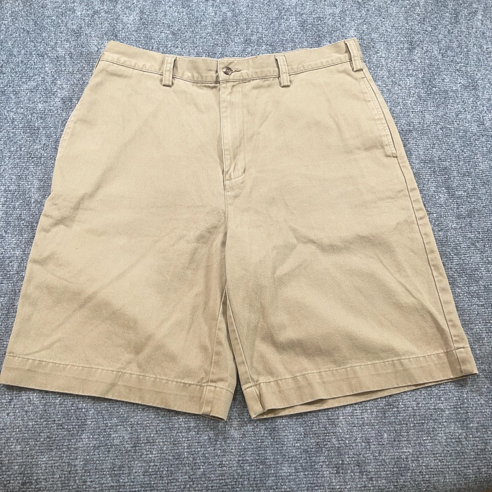 Timberland pantaloncino chino uomo 35 kaki marrone piatto davanti tasche classico