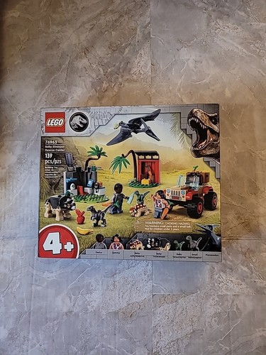 LEGO Jurassic World Baby Dinosaur Rescue Center With Figures 76963 dino legos